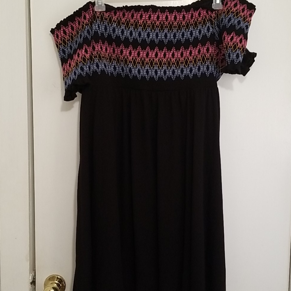 Smocked Skater Dress
